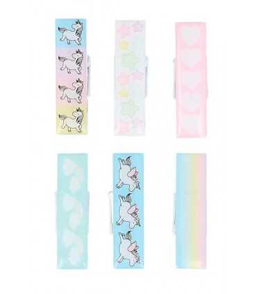 PINZAS EPOXY RAINBOW ARTEMIO 45x12 MM 6 UNIDADES