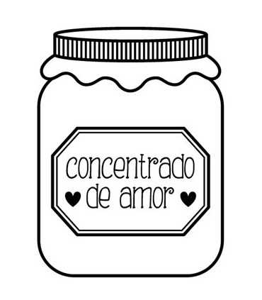 SELLO CAUCHO EN MADERA CONCENTRADO DE AMOR