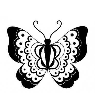 SELLO CAUCHO EN MADERA MARIPOSA 2 ARTEMIO