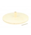DISCO COLGADOR MADERA NATURAL ARTEMIO 20x5 CM