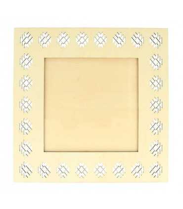 MARCO MADERA NATURAL ARTEMIO 20x20 CM