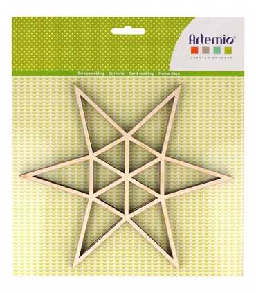 SILUETA ORIGAMI ESTRELLA 20 CM  GOLDEN DEER 1 UD