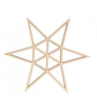 SILUETA ORIGAMI ESTRELLA 20 CM  GOLDEN DEER 1 UD