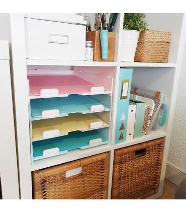 BANDEJA APILABLE PARA PAPEL SCRAP 33x37x8 CM