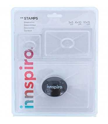 SET 3 BLOQUES ACRÍLICO INNSPIRO CON MANGO