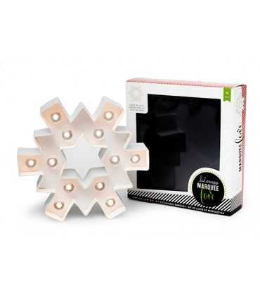 MARQUEE MARQUESINA COPO NIEVE CARTÓN 20 CM x 5 CM