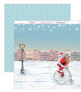 PAPEL SCRAP 30,5x30,5 ME ENCANTA LA NAVIDAD 24 UD