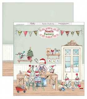 PAPEL SCRAP 30,5x30,5 DAYKA FELIZ NAVIDAD 24 UD