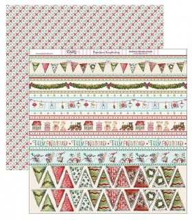 PAPEL SCRAP 30,5x30,5 DAYKA FELIZ NAVIDAD 24 UD