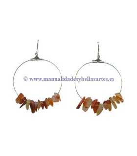 CHIPS CORNALINA 6-9 MM HILO 90 CM