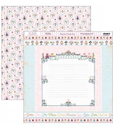 PAPEL SCRAP 30,5x30,5 LA COCINA ME FASCINA 24 UD