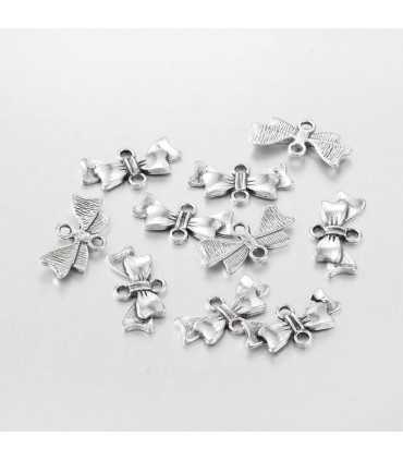 LAZO 2 ANILLAS CONECTOR  20x10x3 MM10 UNIDADES