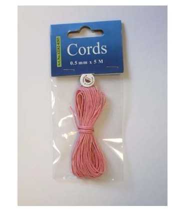 CORDÓN DE ALGODÓN ENCERADO 0,5 MM x 5 METROS