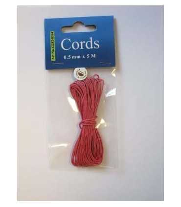 CORDÓN DE ALGODÓN ENCERADO 0,5 MM x 5 METROS