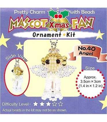 KIT ÁNGEL 3D MIYUKI 3,5 x 3 CM APROXIMADAMENTE