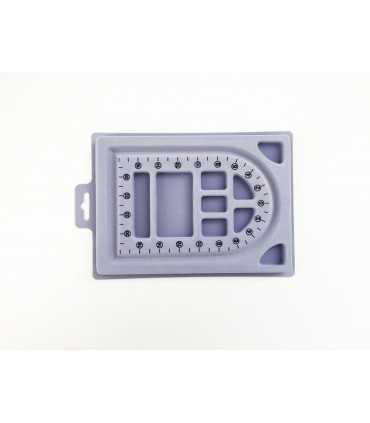 TABLERO DE ENFILADO PARA ABALORIOS DE 14 x 20 CM