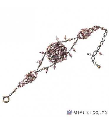 KIT BRAZALETE CRYSTAL DOILY MIYUKI