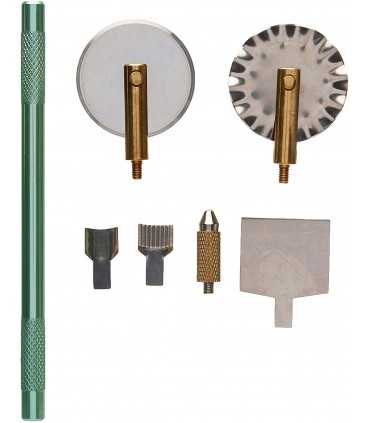 SET 7 HERRAMIENTAS MODELADO CUTTERS MAKIN´S CLAY