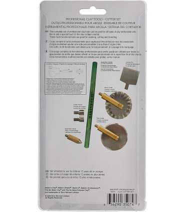 SET 7 HERRAMIENTAS MODELADO CUTTERS MAKIN´S CLAY