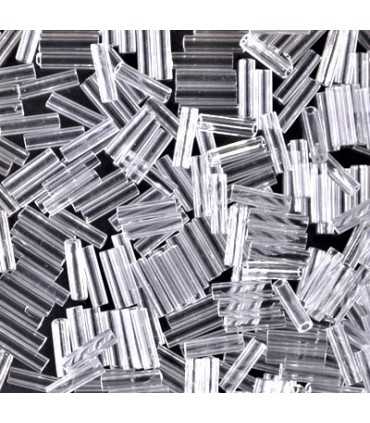 CANUTILLO MIYUKI 6 mm TRANSPARENTES-1 10 GR