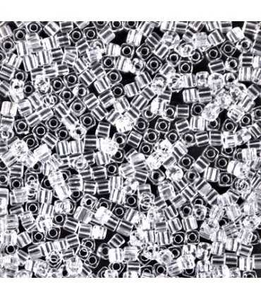 CUBOS MIYUKI 1,8 MM TRANSPARENT-1 BOLSA 10 GR