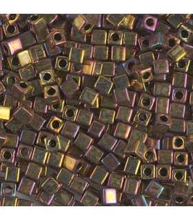 CUBOS MIYUKI  4 MM METALLIC-4 BOLSA 10 GR