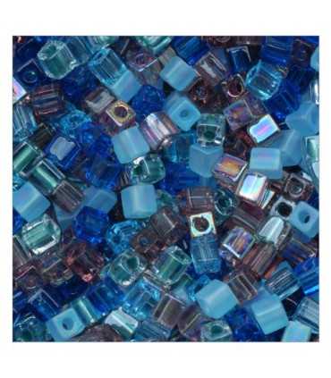 CUBOS MIYUKI 4 MM MIX-1 BOLSA 10 GR APROX