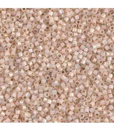 MIYUKI DELICA BEADS 11/0 SILVER LINED-3   6 GRAMOS
