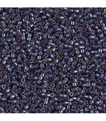 MIYUKI DELICA BEADS 11/0 COLOR LINED BOLS 6 GR APR