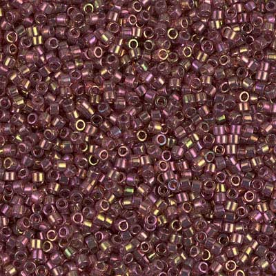 MIYUKI DELICA BEADS 11/0 LUSTER-2 BOLSA 5 GR APR : COLORES DELICA:103 GOLD RED LUSTER