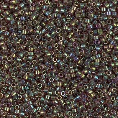 MIYUKI DELICA BEADS 11/0 LUSTER-2 BOLSA 5 GR APR : COLORES DELICA:122 ROOT BEER GL
