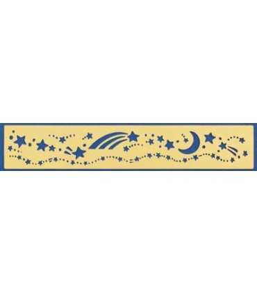 PLANTILLA METÁLICA LUNA Y ESTRELLAS