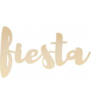 FIESTA LETRERO DE MADERA ARTEMIO 30 CM