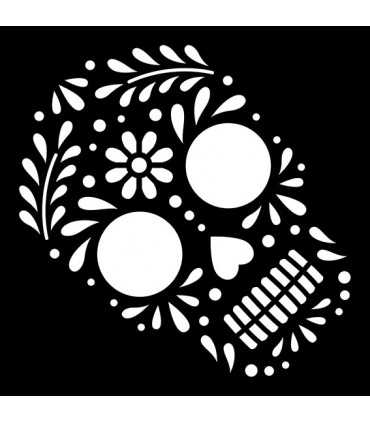 SET PLANTILLAS STENCIL VIVA LA VIDA 12 UNIDADES