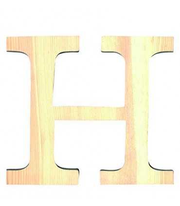 LETRAS DE MADERA ARTEMIO 19 CM 1 UNIDAD