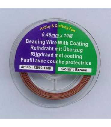 METAL 0,45 MM RECUBIERTO NYLON BOBINA 10 METROS