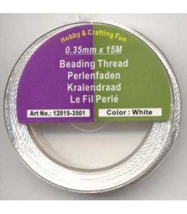 CORDÓN DE ALGODÓN 0,35 MM BOBINA 15 METROS