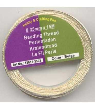 CORDÓN DE ALGODÓN 0,35 MM BOBINA 15 METROS