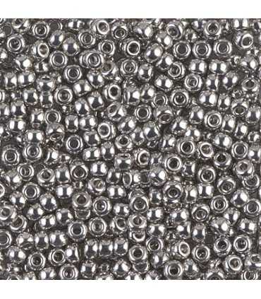 GRANITO MIYUKI 194  8/0 PALADIUM PLATED  6 GR