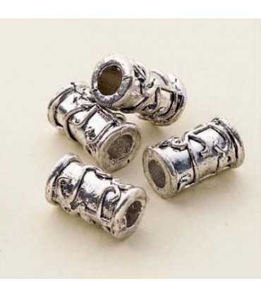 CILINDRO 14x8 MM PLATINO 4 UNI. AGUJ. 4 MM