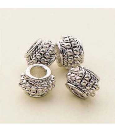 CILINDRO 10x5,5 MM PLATINO 4 UNID.