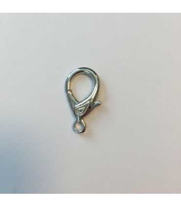 MOSQUETÓN 30 MM COLOR PLATINO 1 UNIDAD