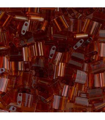 TILA BEADS 5x5x2 MM 2 AGUJEROS 5 GRAMOS TRANS