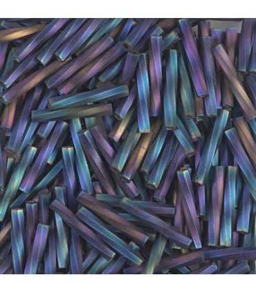 CANUTILLO RETORCIDO MIYUKI 12x2mm OP FROST AB 10gr