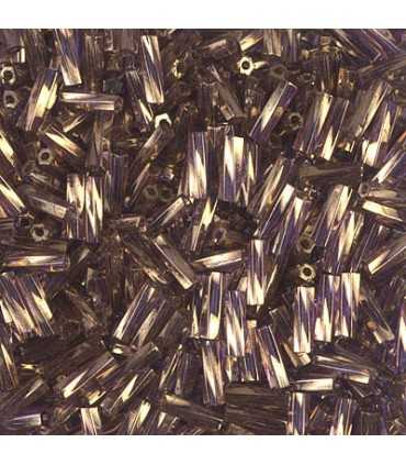 CANUTILLO RETORCIDO MIYUKI 6x2mm ORO ANT TR 10g