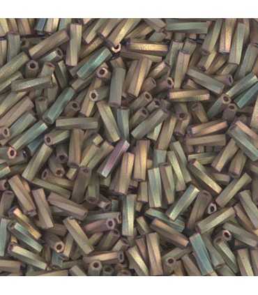 CANUTILLO RETORCIDO MIYUKI 6x2mm MATE MET-2  10 GR