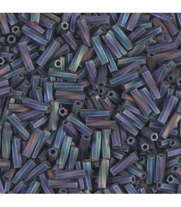 CANUTILLO RETORCIDO MIYUKI 6x2mm OP FROST AB 10gr