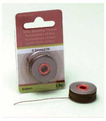 HILO ENFILAR PERLAS SEDOSO 0,2 MM x 37 METROS