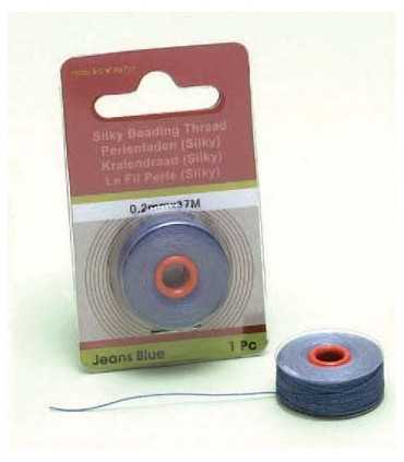 HILO ENFILAR PERLAS SEDOSO 0,2 MM x 37 METROS