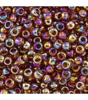 GRANITO TOHO 11/0(2 mm) TRANSPARENTE RAINBOW 25 GR